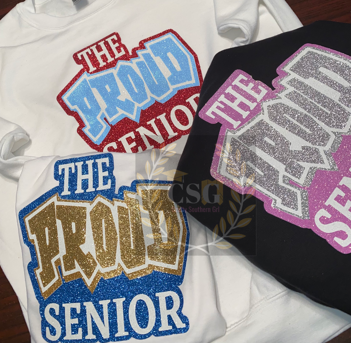 Proud Senior Custom Graduation Sweatshirt | Senior Crewneck