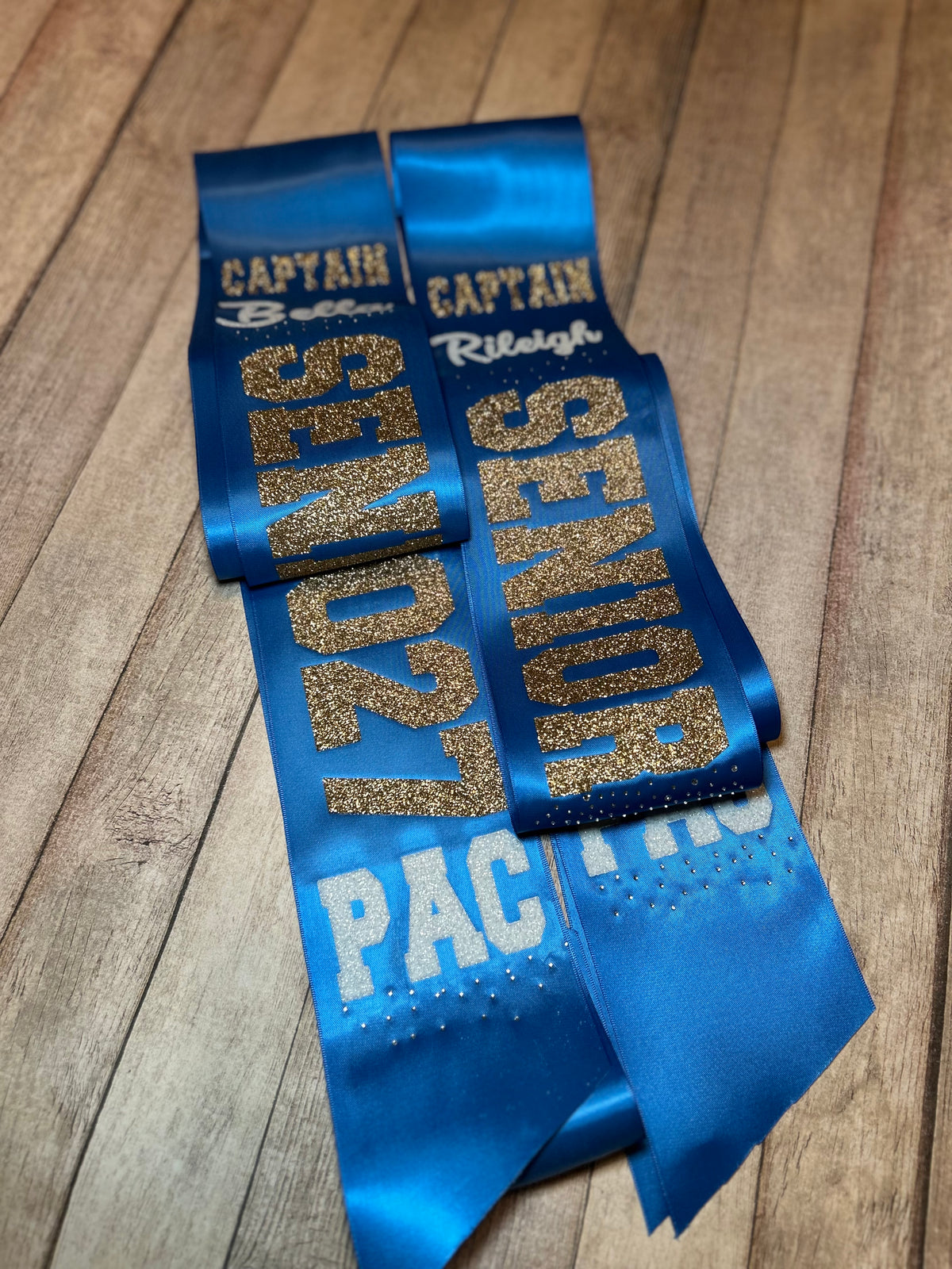 Senior Cheer Sash with Rhinestones – Class of 2027