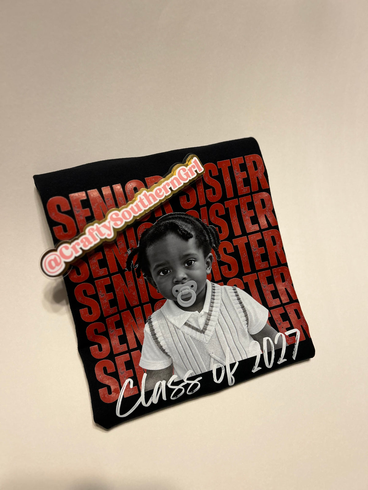 Senior Relative Baby Photo Tee