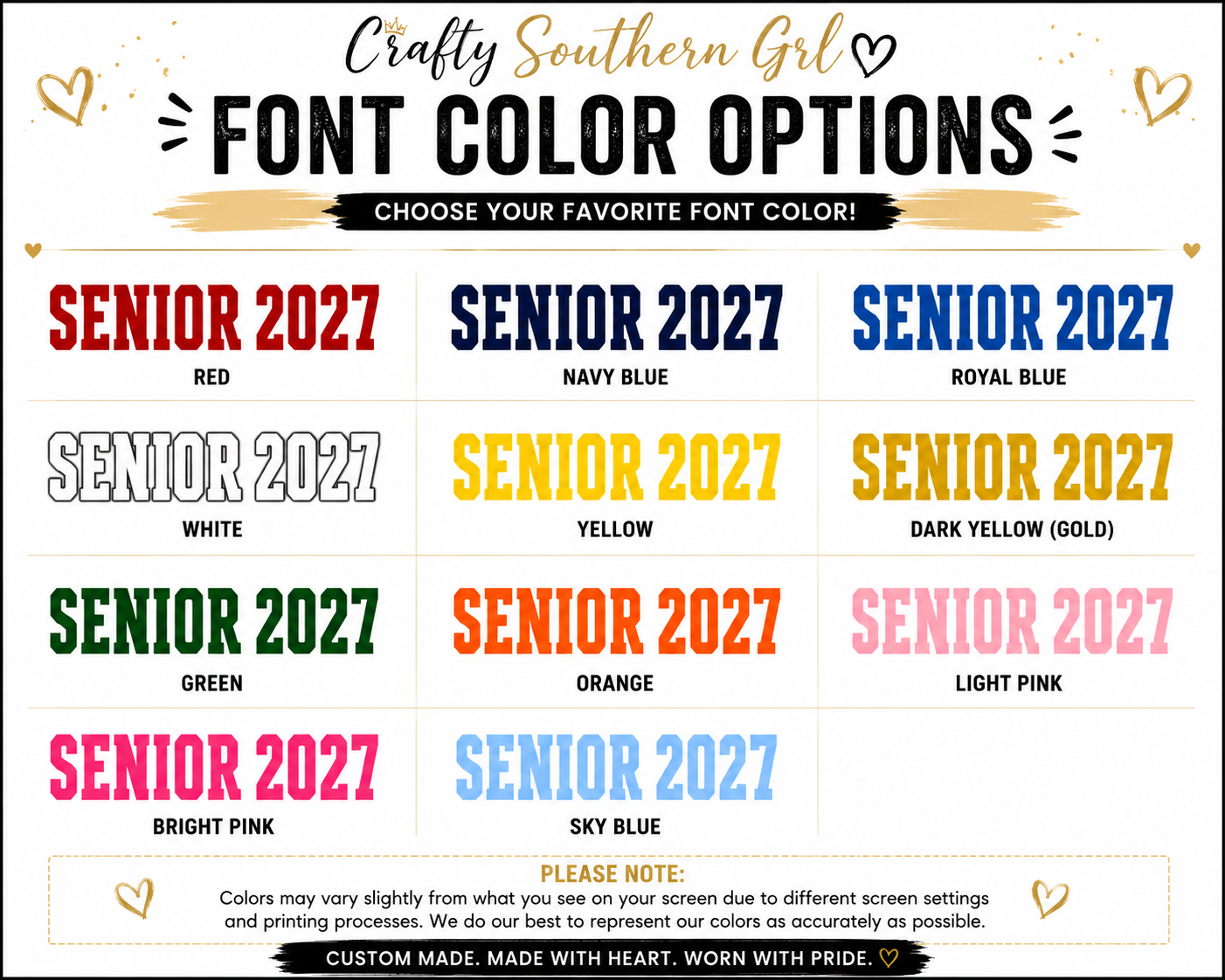 Senior Baby Photo Shirt