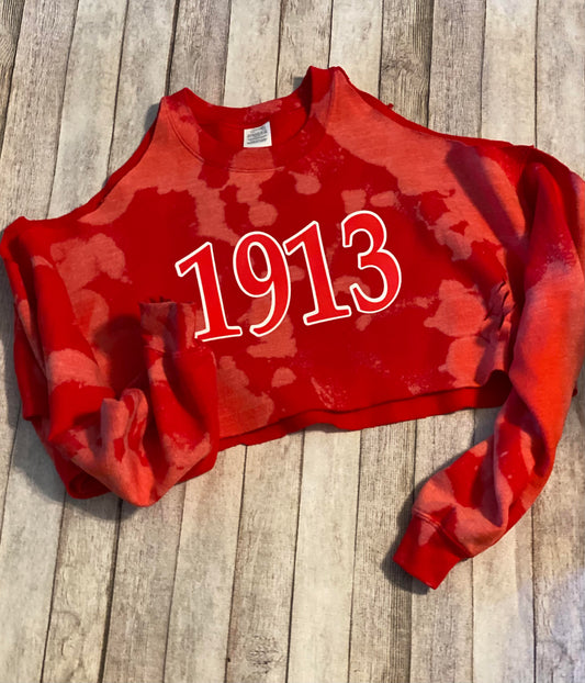 1913 DST Distressed Sweatshirt